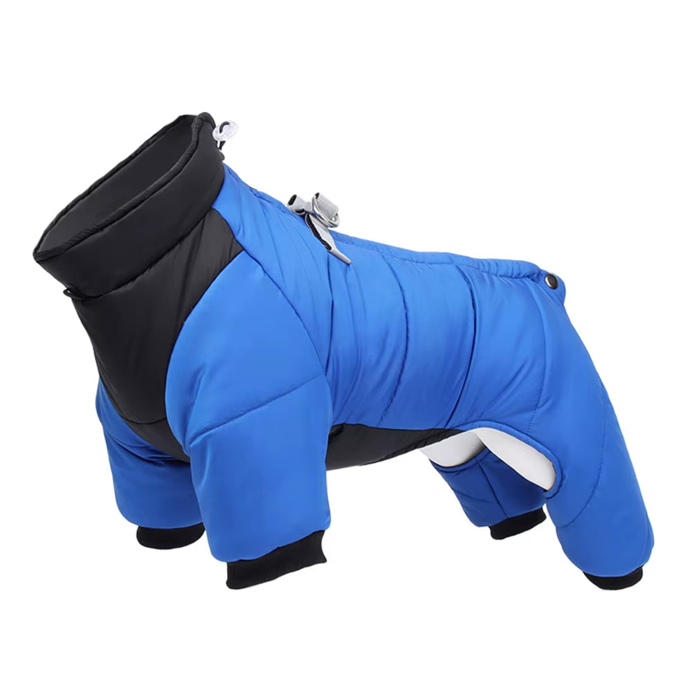 WeatherPaws Pro Coat – Waterproof Winter Warmth with Built-In D-Ring for Small & Medium Dogs