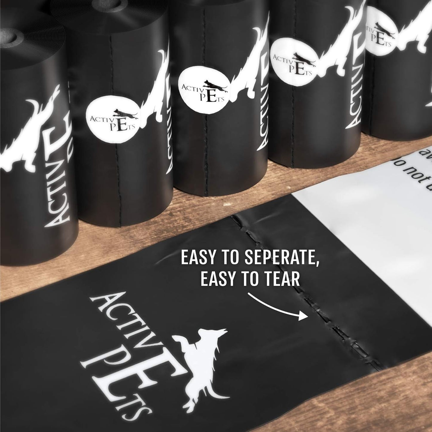 Dog Poop Bag, Extra Thick Dog Waste Bags, Leak-Proof Dog Bags for Poop, Easy-Tear Dog Poop Bags, Strong Doggy Poop Bags, Lavender-Scented Dog Waste Bags Eco-Friendly Doggie Bags for Poop