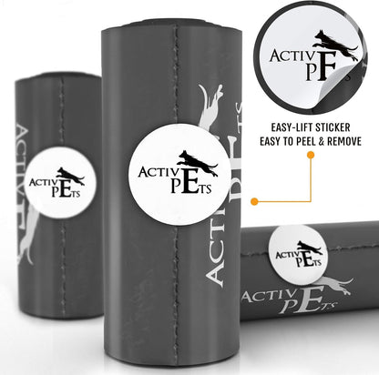 Dog Poop Bag, Extra Thick Dog Waste Bags, Leak-Proof Dog Bags for Poop, Easy-Tear Dog Poop Bags, Strong Doggy Poop Bags, Lavender-Scented Dog Waste Bags Eco-Friendly Doggie Bags for Poop